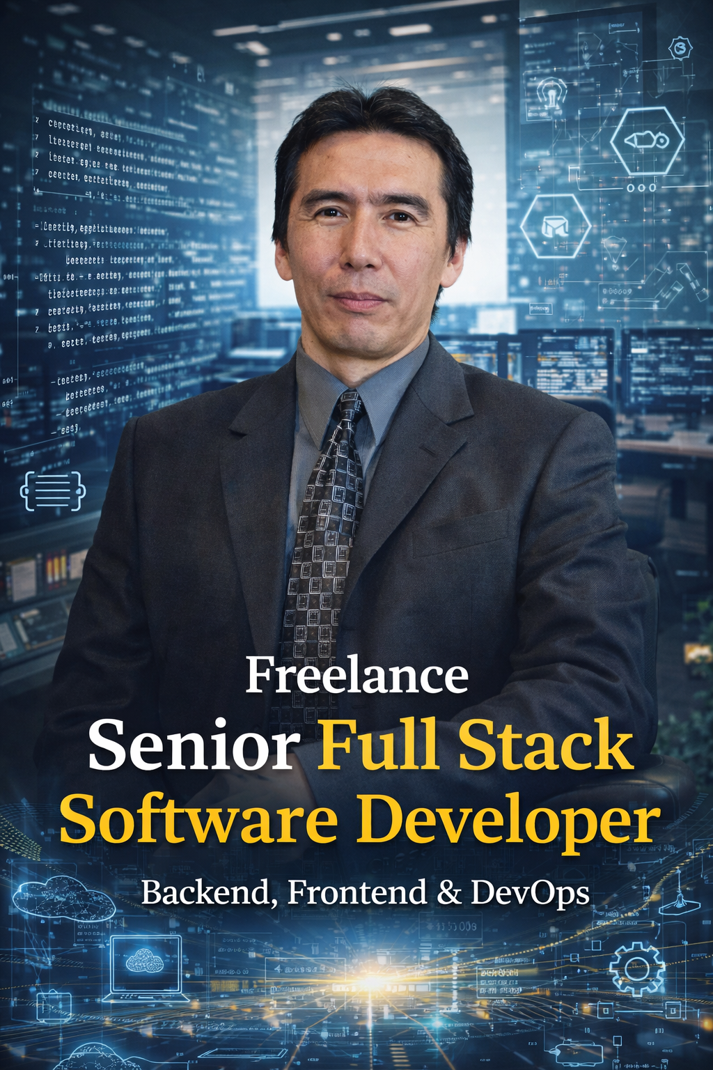 Java developer profile visual